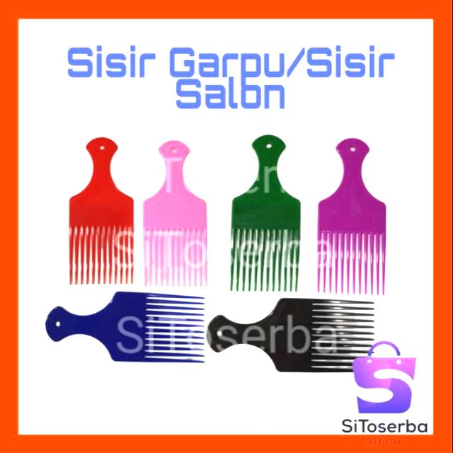 SISIR GARPU WARNA TERMURAH - SISIR RAMBUNG GIGI JARANG - SISIR SALON