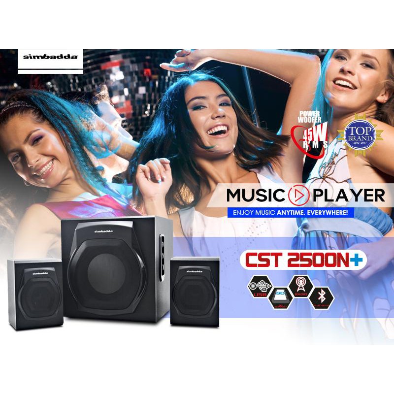 SPEAKER SIMBADDA BLUETOOTH CST 2500N PLUS