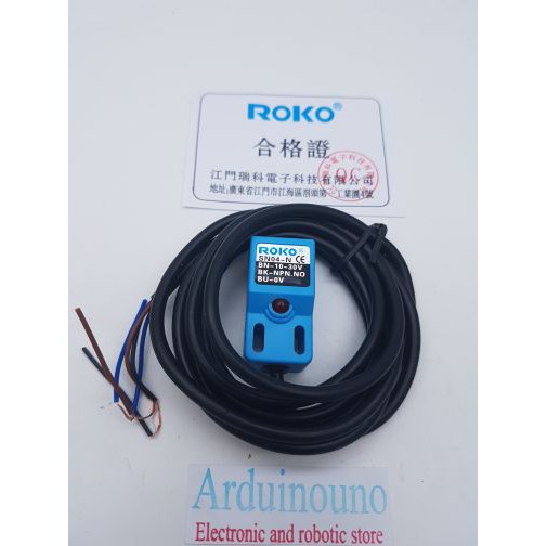 ROKO Metal Proximity Sensor Inductive Switch Detector Deteksi Logam