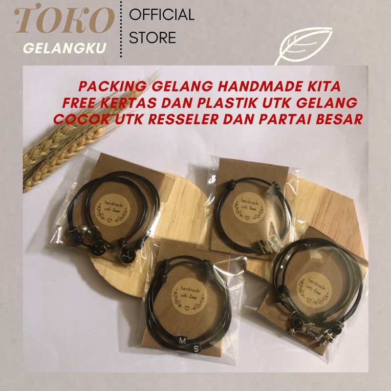 Gelang Karakter ( Bulan Bintang ) / Gelang Viral Hits Kekinian / Gelang Tali Premium Waterproof Anti air / Cocok untuk couple sahabat dan pacar