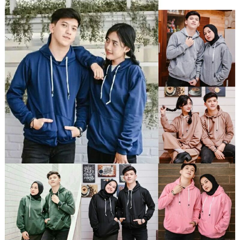 Jaket Couple / Jaket Pasangan / Sweater Couple / Sweater Pasangan Hoodie Polos