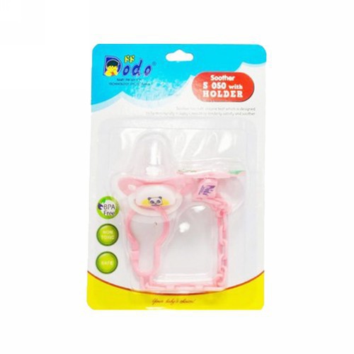 Dodo Soother S050 With Holder | Empeng Bayi dengan Pengait