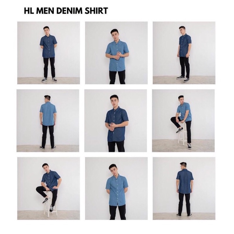 Denim Shirt by Heaven Lights Men