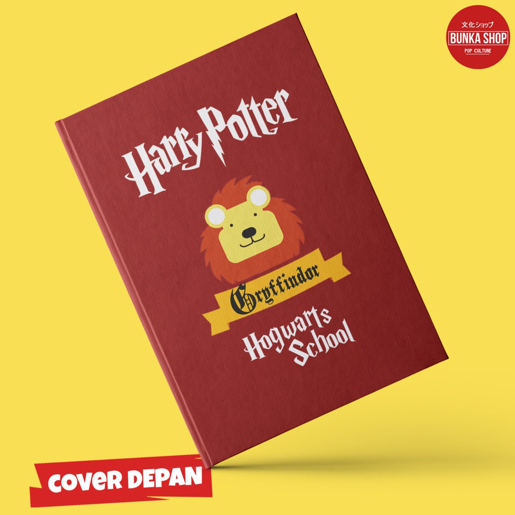 

Note Book Film Harry Potter Cute Gryffindor Hardcover A5