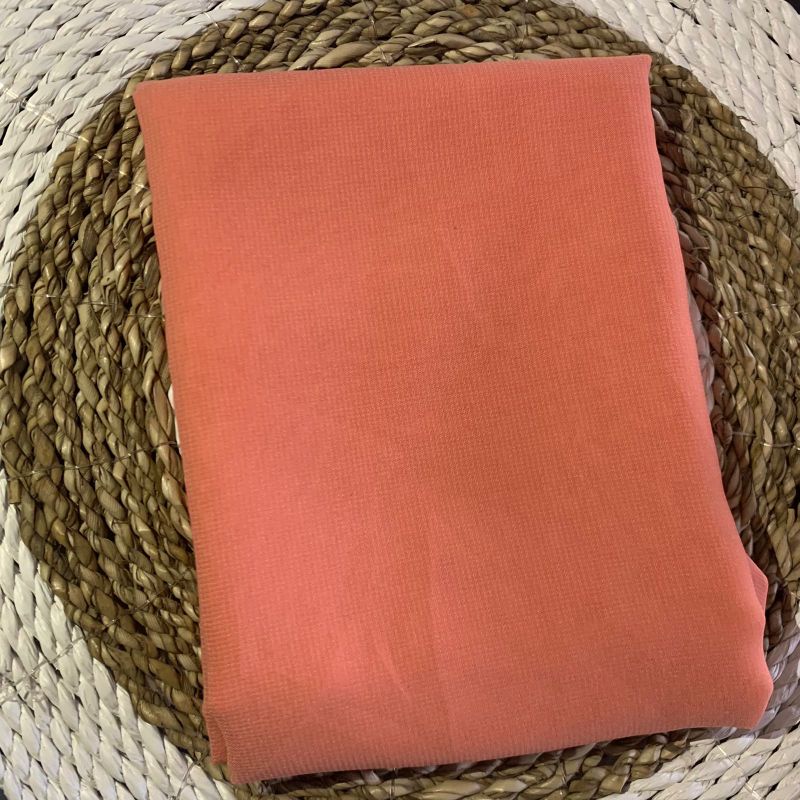 Daily Hijab Bella Square / Jilbab Kerudung segiempat 4-Bella polos PEACH
