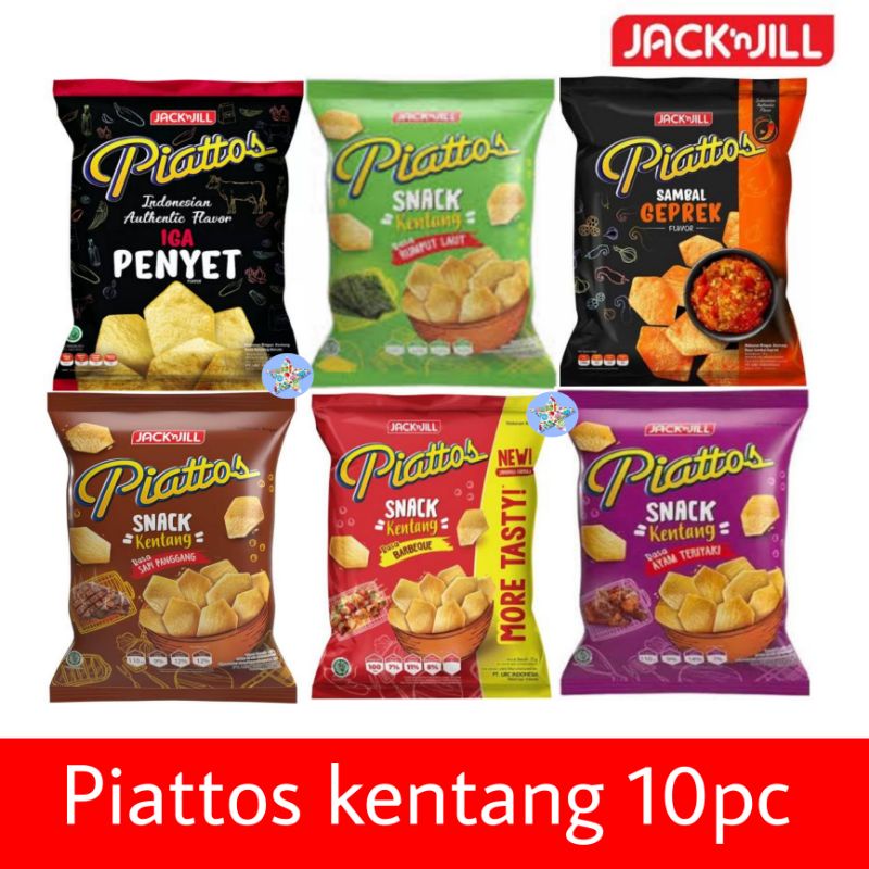 

Piattos Snack Kentang isi 10 pc/renteng