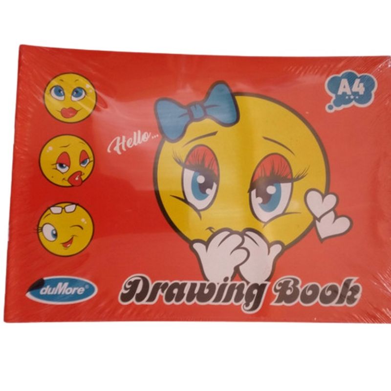 buku gambar A4 fancy drawing book A4 murah
