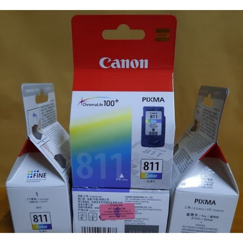 tinta canon 810 black dan 811 color