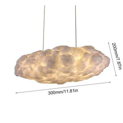 Lampu Gantung Led Bentuk Awan Mengapung Romantis Ter-Aestetic Seller.Irit
