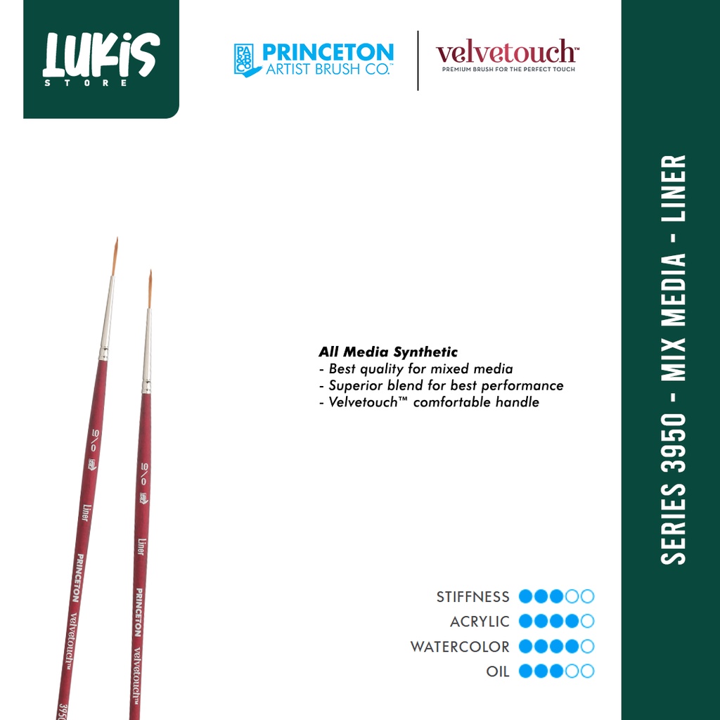 

Princeton Velvetouch Synthetic Liner - P3950L