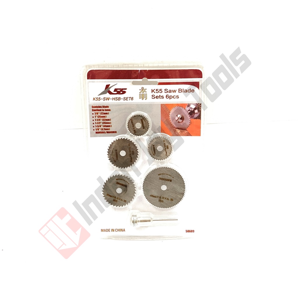 K55 Mata Gergaji Mini 5 pcs - Gerinda Saw Blade Mini Die Grinder Bor