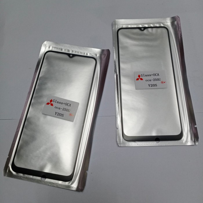 Kaca Lcd Kaca Depan+Lem Oca Vivo Y20 Y20s