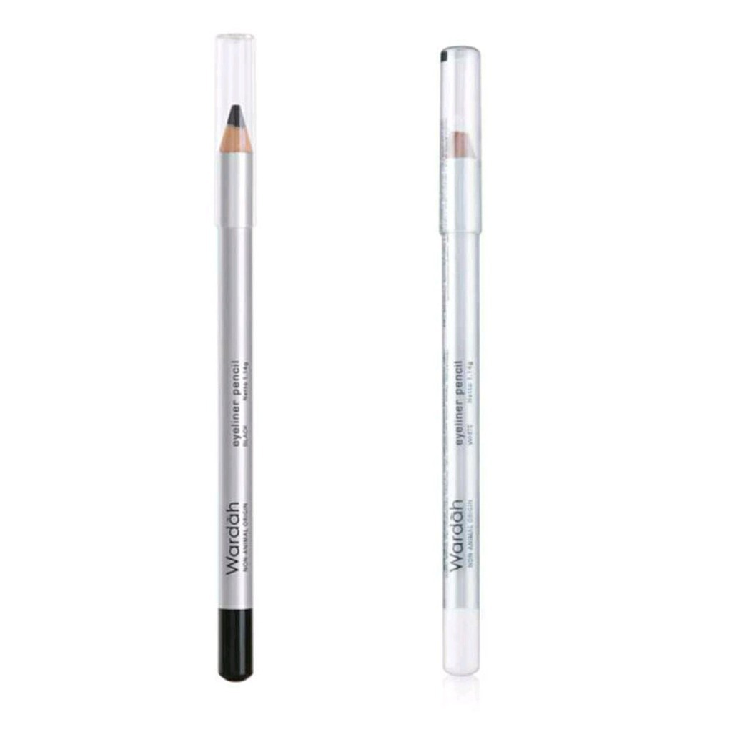 ❤ BELIA ❤ Wardah Eyeliner Pencil Black / White Eye Liner Pensil Eye Xpert BPOM