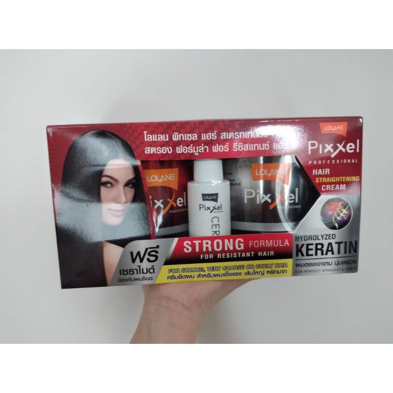 PIXXEL LOLANE HAIR STRAIGHTENING 110g & 475g | KERATIN SMOTING | PELURUS RAMBUT | OBAT SMOTING