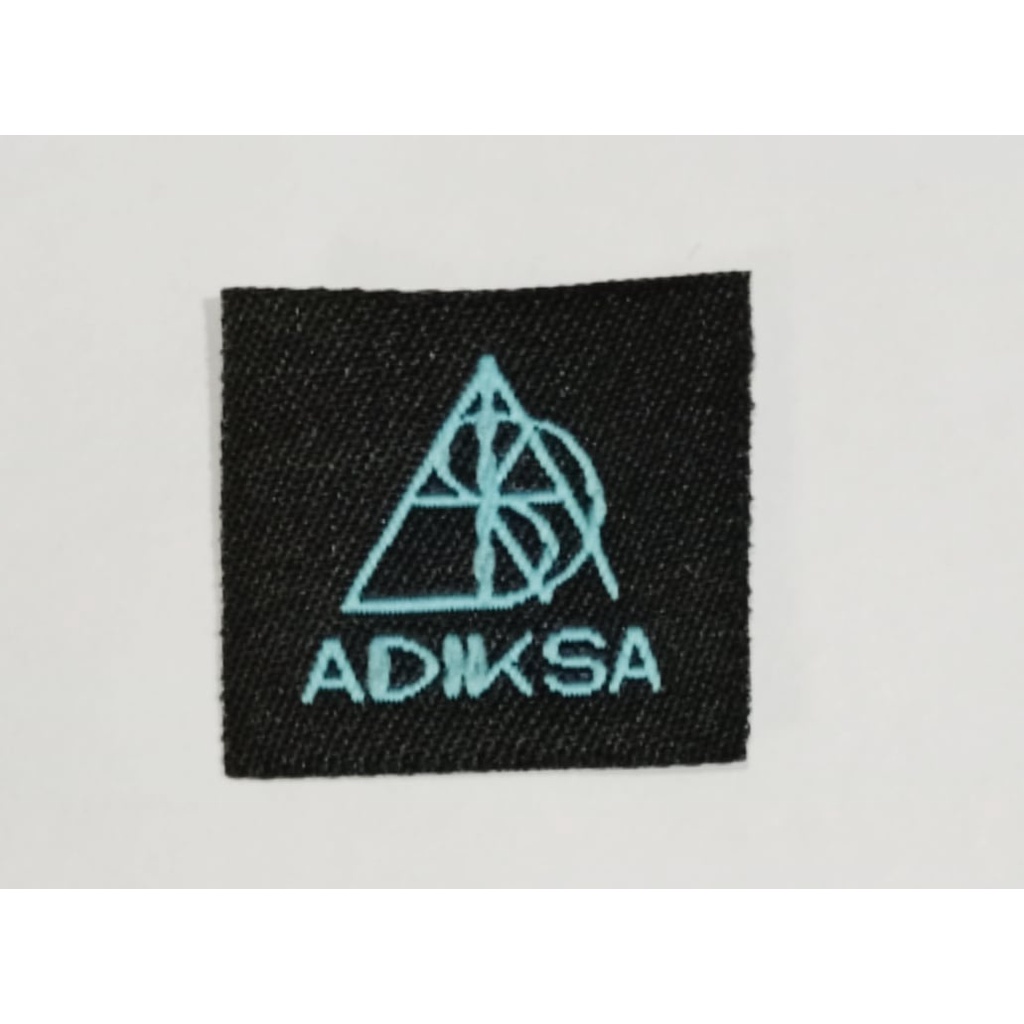 produksi label woven bandung tapeta sattin printing logo pitaa