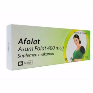 Jual AFOLAT ASAM FOLAT | ASAM FOLAT 400mg Suplemen Nutrisi Promil