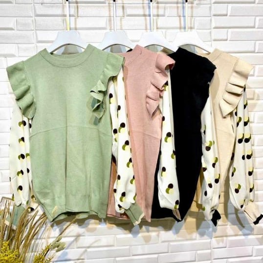 Sweater Rajut Import Premium