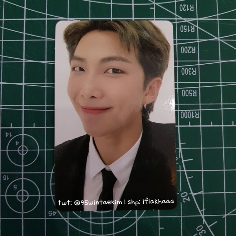 BTS memories 2020 dvd photocard pc rm namjoon memo 20