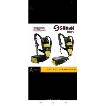 Gendongan dudukan bayi