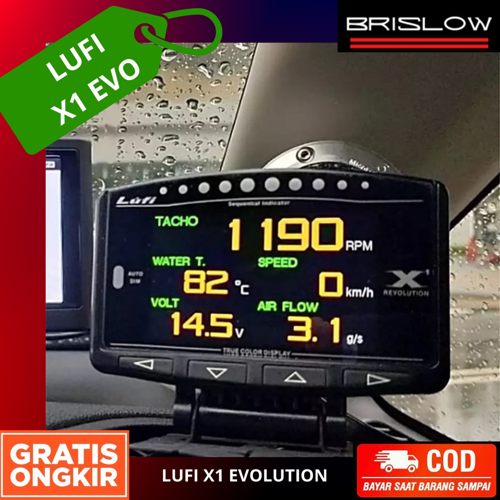 lufi x1 revolution obd 2 gauge Original