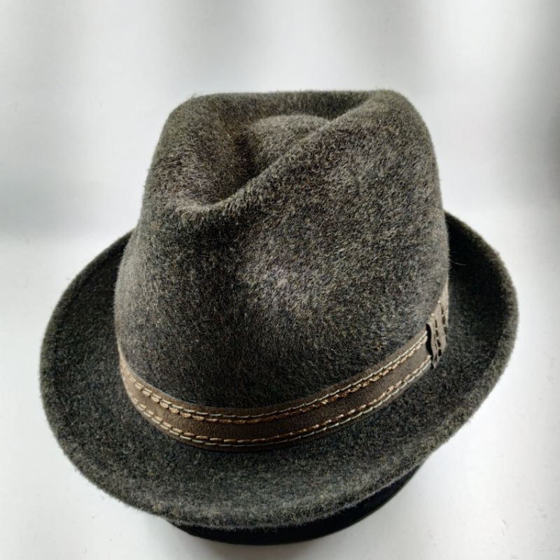 Topi Laken Fedora Import 100% Wool, Topi Fedora, Topi Laken, BISA COD