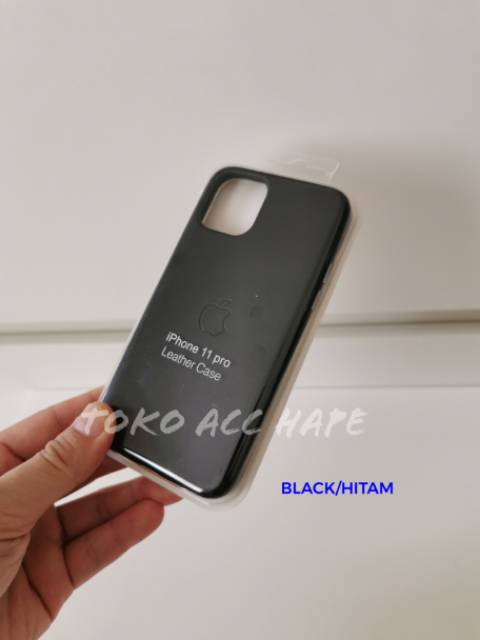 LEATHER CASE SOFT HARD COVER KULIT ORIGINAL IPHONE 11 PRO TERMURAH