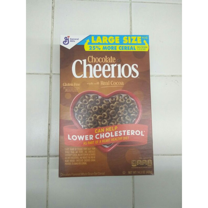 

cheerios cereal choco gluten free 405gr