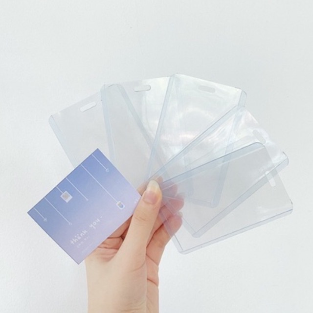 

Top Loader (case pelindung id card / photocard) ukuran 6x9 cm