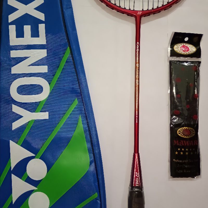 RAKET BADMINTON CARBONEX 9 FREE TAS GRIP