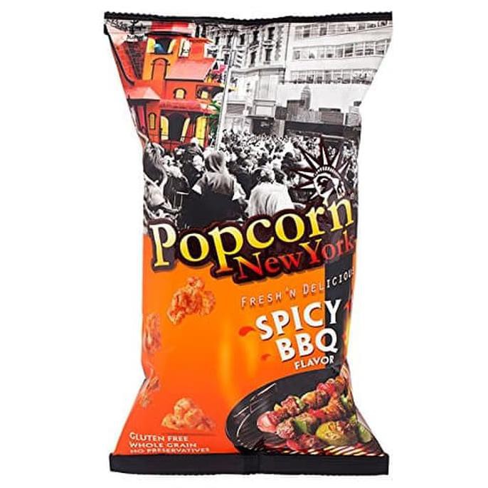 

New Popcorn New York Spicy Bbq Flavor/ Snack Camilan/ Cemilan Pop Corn Juara