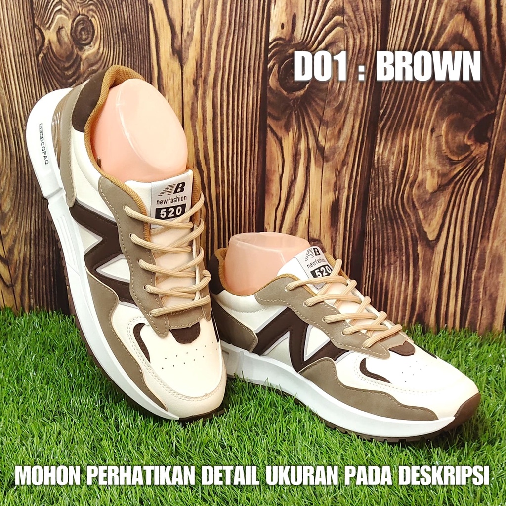 Sepatu Sneakers Cowok Import Keren Kekinian D01 SPTSP