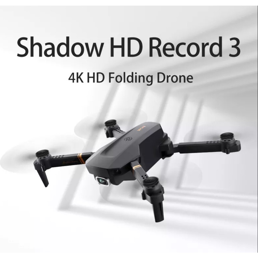 RC 4K HD Folding Shadow V4 drone with WiFi remote controller