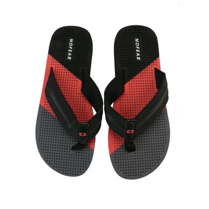 SANDAL JEPIT PRIA NO FEAR | MAGNI FICENT BLACK