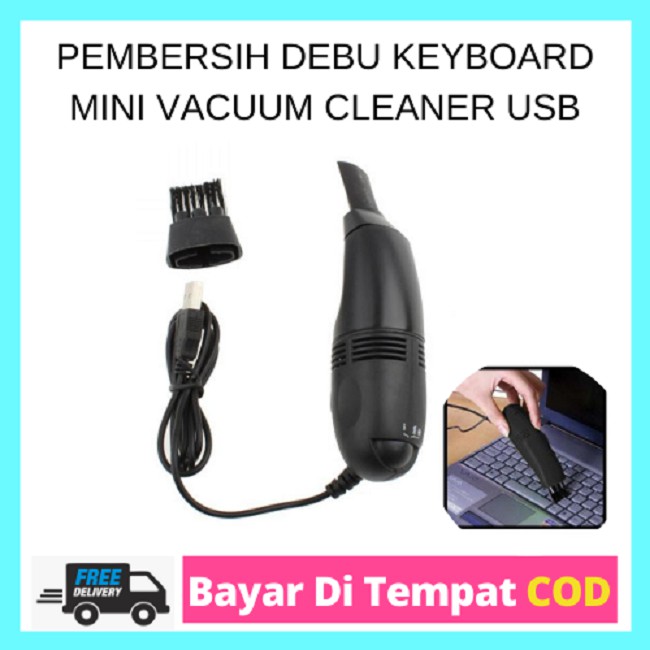Pembersih Debu Keyboard Mini Vacuum Cleaner