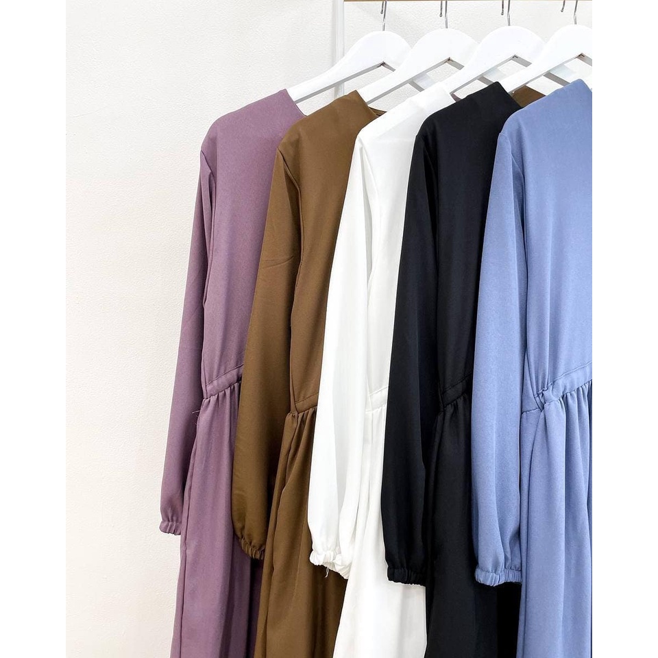 Saandra.id - Wardah Gamis Syari Terbaru 2022 konveksi.Tanah.Abang Seliting depan Busui Rempel Susun-6