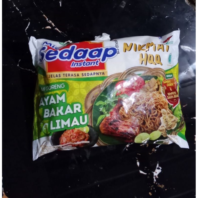 

Mie Sedaap Goreng Ayam Bakar Limau 89g