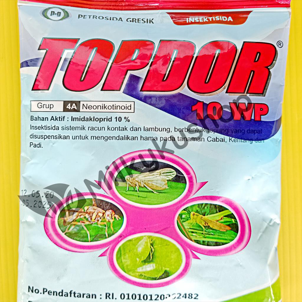 TOPDOR 10 WP 100 GRAM INSEKTISIDA