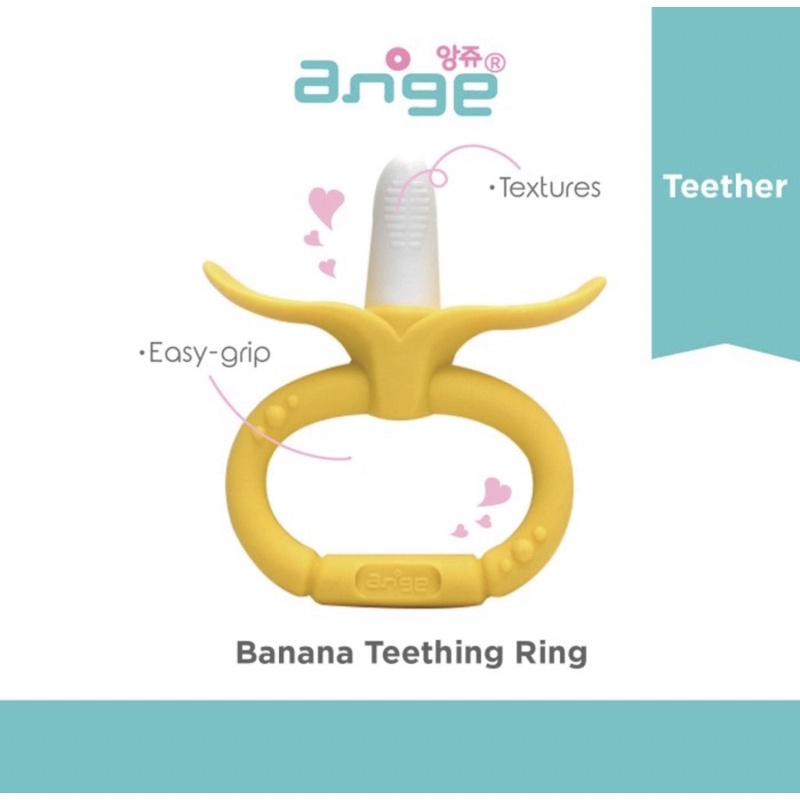 Ange Banana Teether Ring - Gigitan Bayi