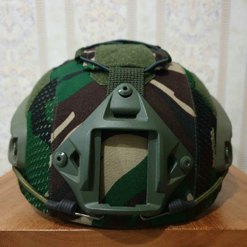 Helm Kevlar Anti Peluru Level 3A Original With Mounting NVG+Senter/Helm Balistik Level 3A Original