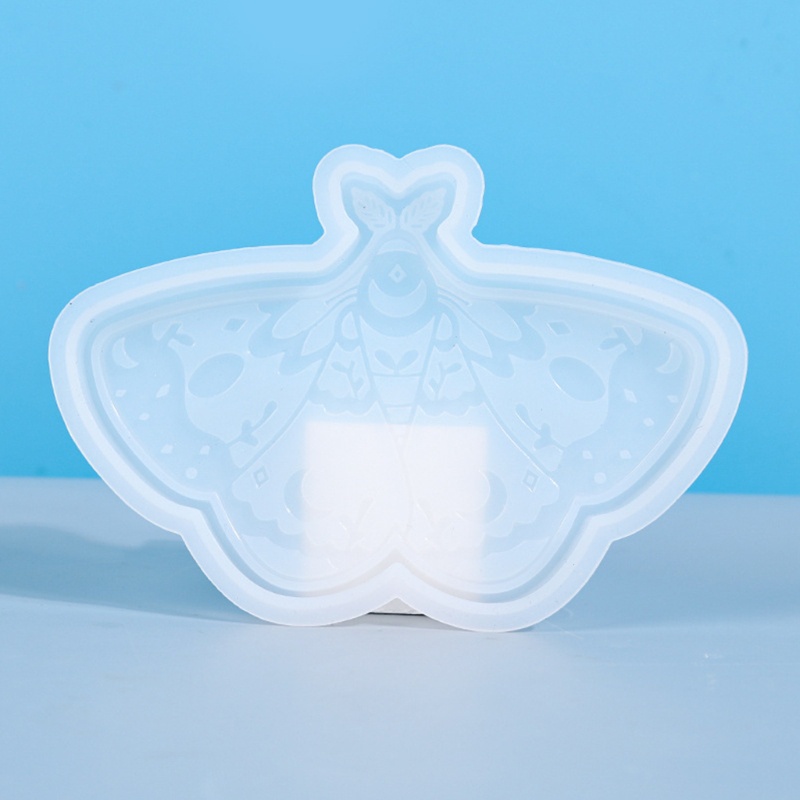 SIY  Butterfly Coaster Crystal Epoxy Resin Mold Tray Plate Cup Mat Pad Silicone Mould