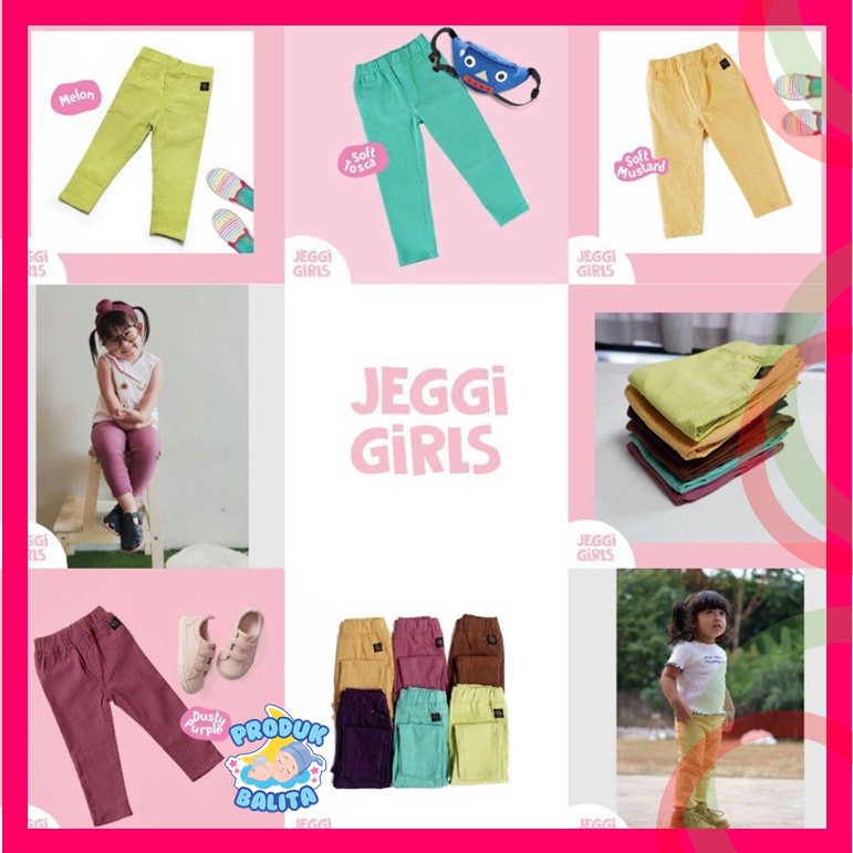 Celana Anak Perempuan Jegging Jeggi Girls Semi Jeans