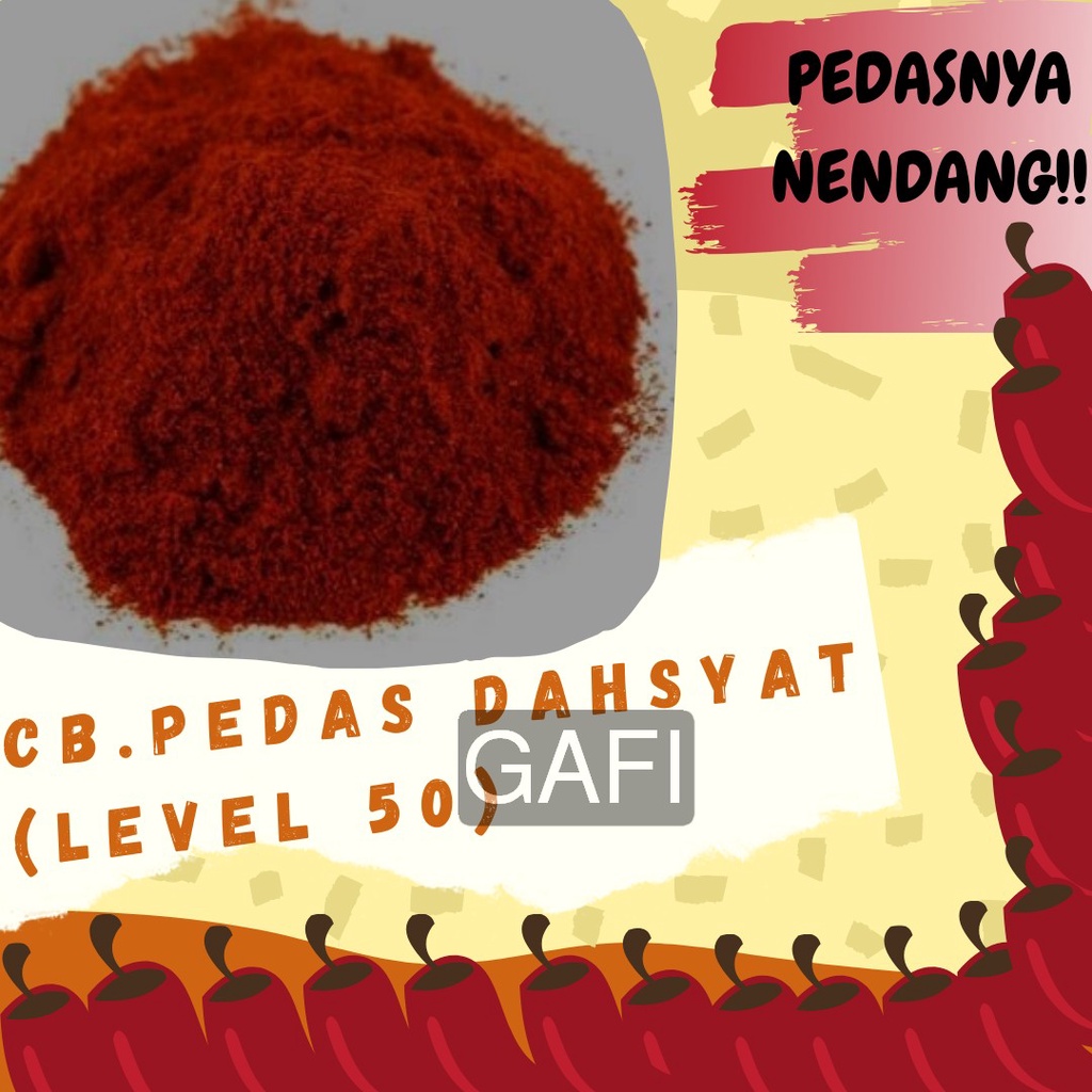 

Cabe Bubuk Pedas Dahsyat Level 50 1Kg Bubuk Cabe Pedas Dasyat Level 50 Makanan Kiloan Chilli Powder 1 Kg Super Pedas Aneka Bahan Instan Murah Enak Terbaik Kering Terjamin Halal Premium Sushi Bukan Harga Jual Aida Jepang Antaka Thailand