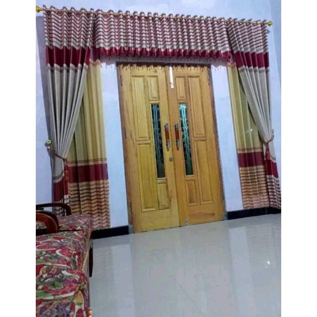 satu set gorden kupu tarung poni smokring