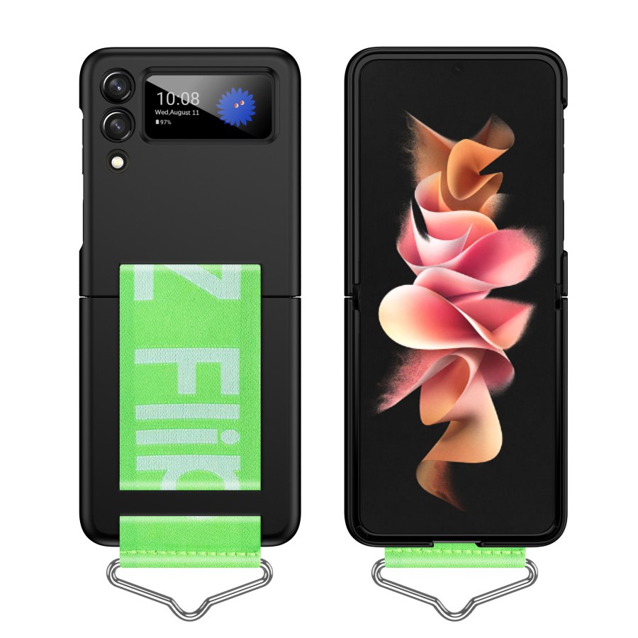 CASE SAMSUNG GALAXY Z FLIP4 5G FLIP 4 STRAP ULTRA THIN CASE FLIP COVER