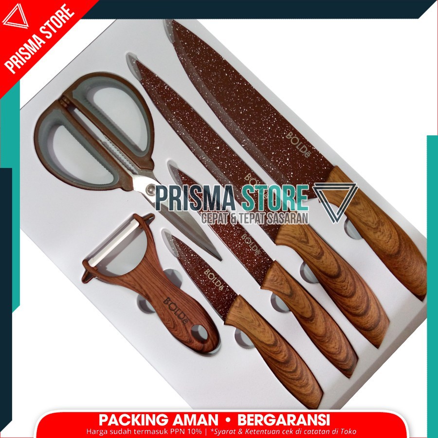 BOLDE Super Knives Marbella/Pisau Set BOLDE Marbella