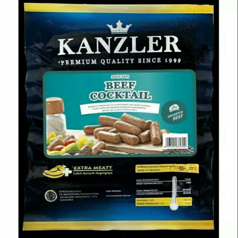 

kanzler sosis beef coocktail 250gr