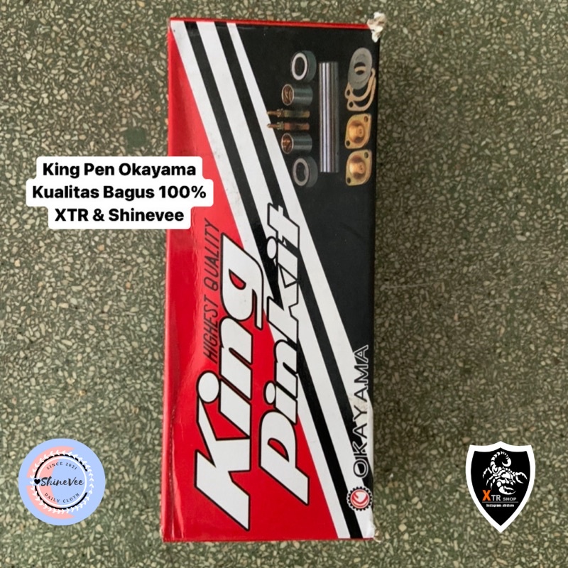 King pen Okayama PS100 King Pin PS120 Kingpen PS125 kualitas Bagus 100%