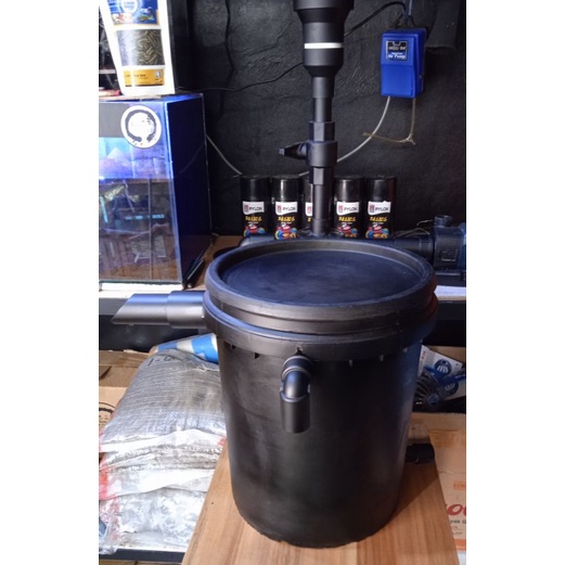 Jual chamber Tong Media filter / Ember Filter kolam koi murah Shopee