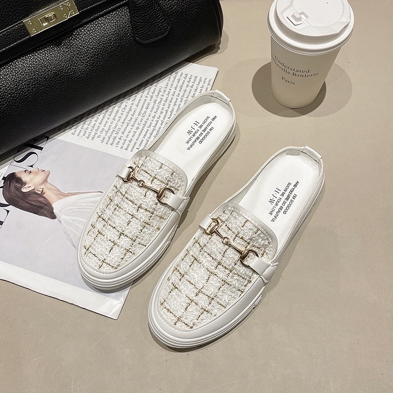 GROSIRTAS BR0047 Sepatu Sandal Flat Wanita Import Fashion-6