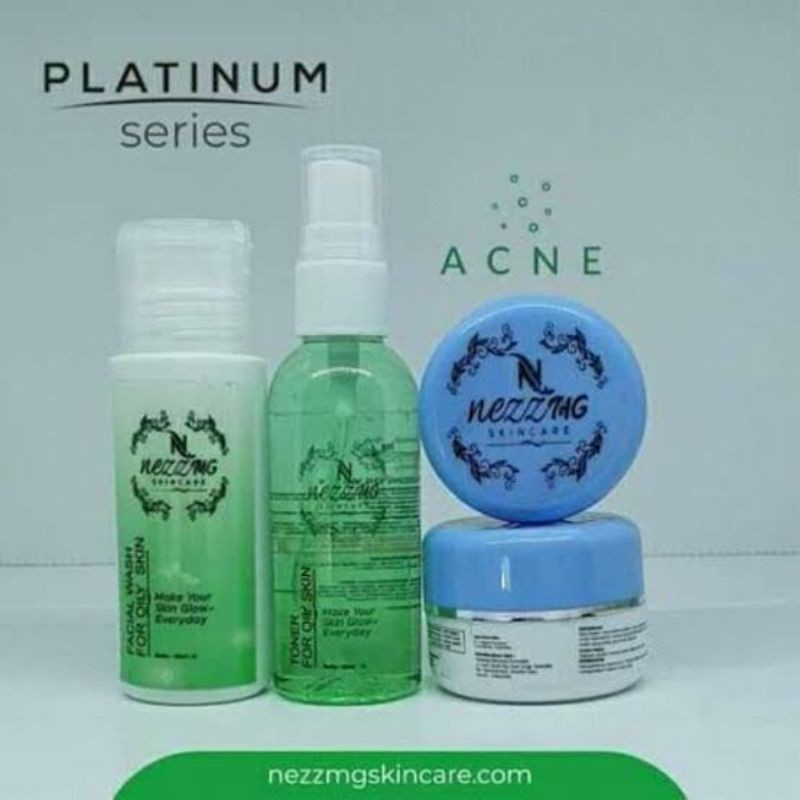 nezzmg platinum acne series